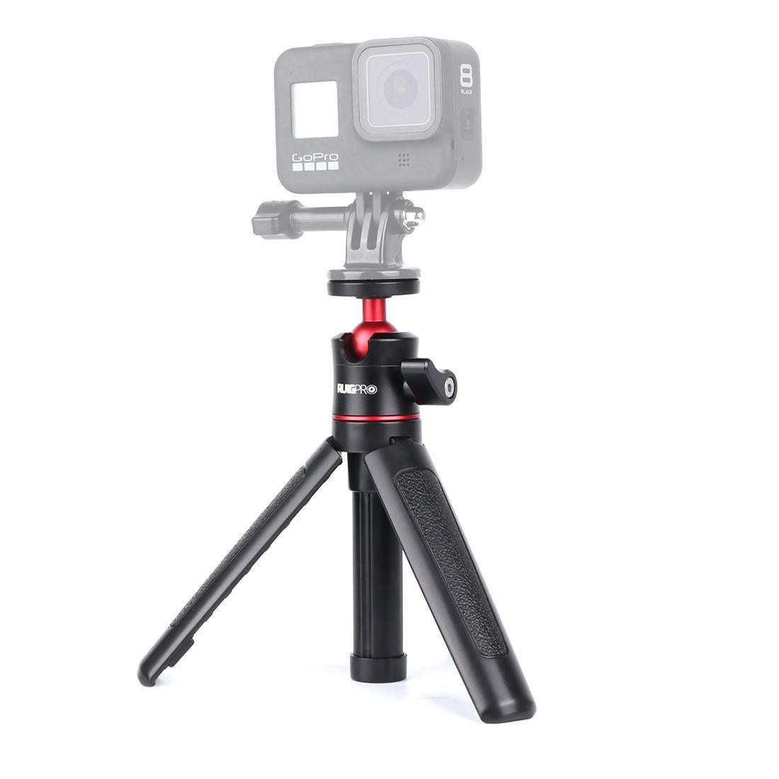 V562-B3410PLD-202503062150-00 Foldable Tripod Selfie Stick with Ball Head for Gopro Hero 12 - Image 1