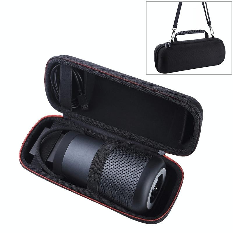 V562-B5120D6PI-202504251536-00 Shockproof Eva Bag for Bose Soundlink Revolve Speaker - Black - Image 1