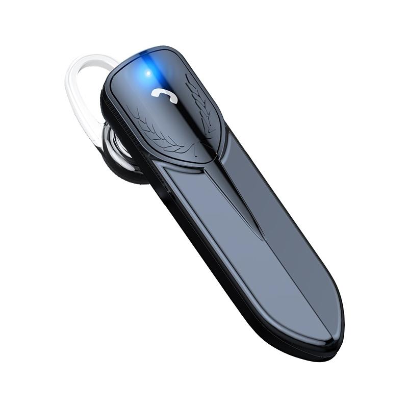 Bluetooth Earphone with Cvc Noise Reduction - Unilateral Design - Black