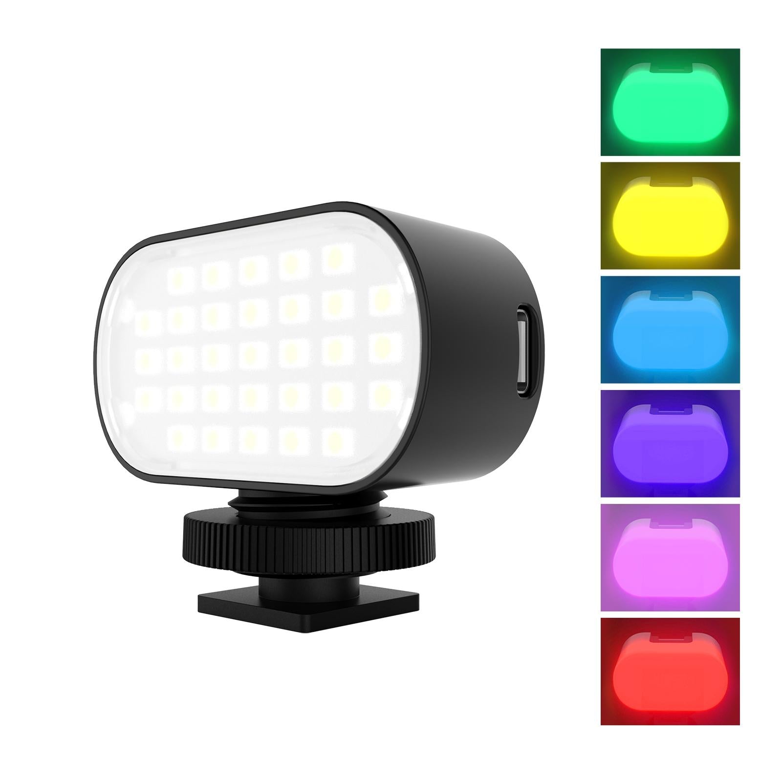 V562-B565UP-202502212320-00 Switchable 6-colour Led Beauty Fill Light for Live Broadcast and Photography - Image 1