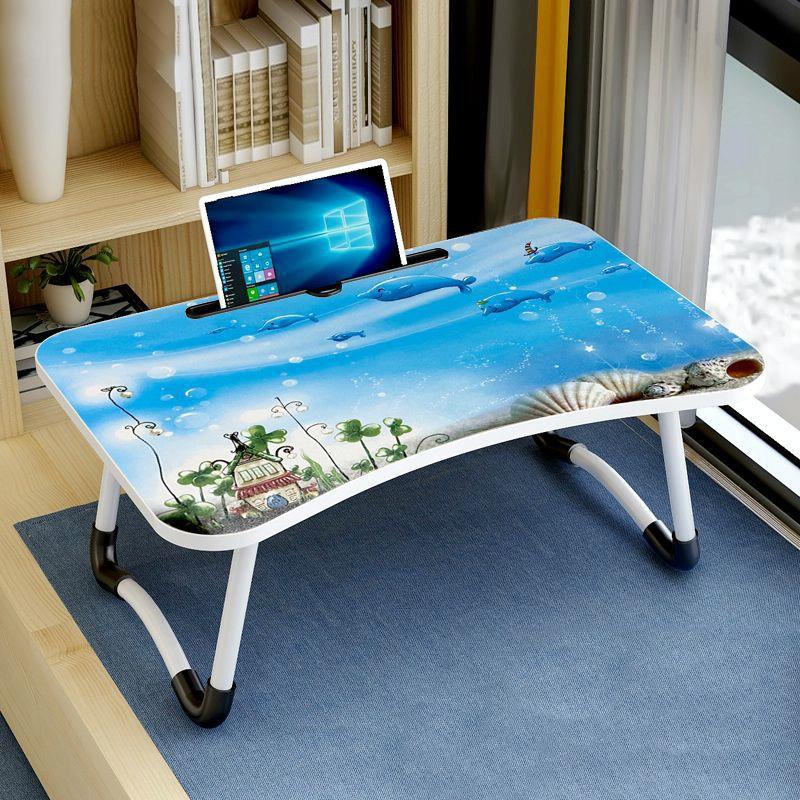 V562-B6115BCH-202502271910-00 Adjustable Folding Laptop Desk with Non-slip W-shaped Legs - Portable and Compact - Hcb5116B - Image 1