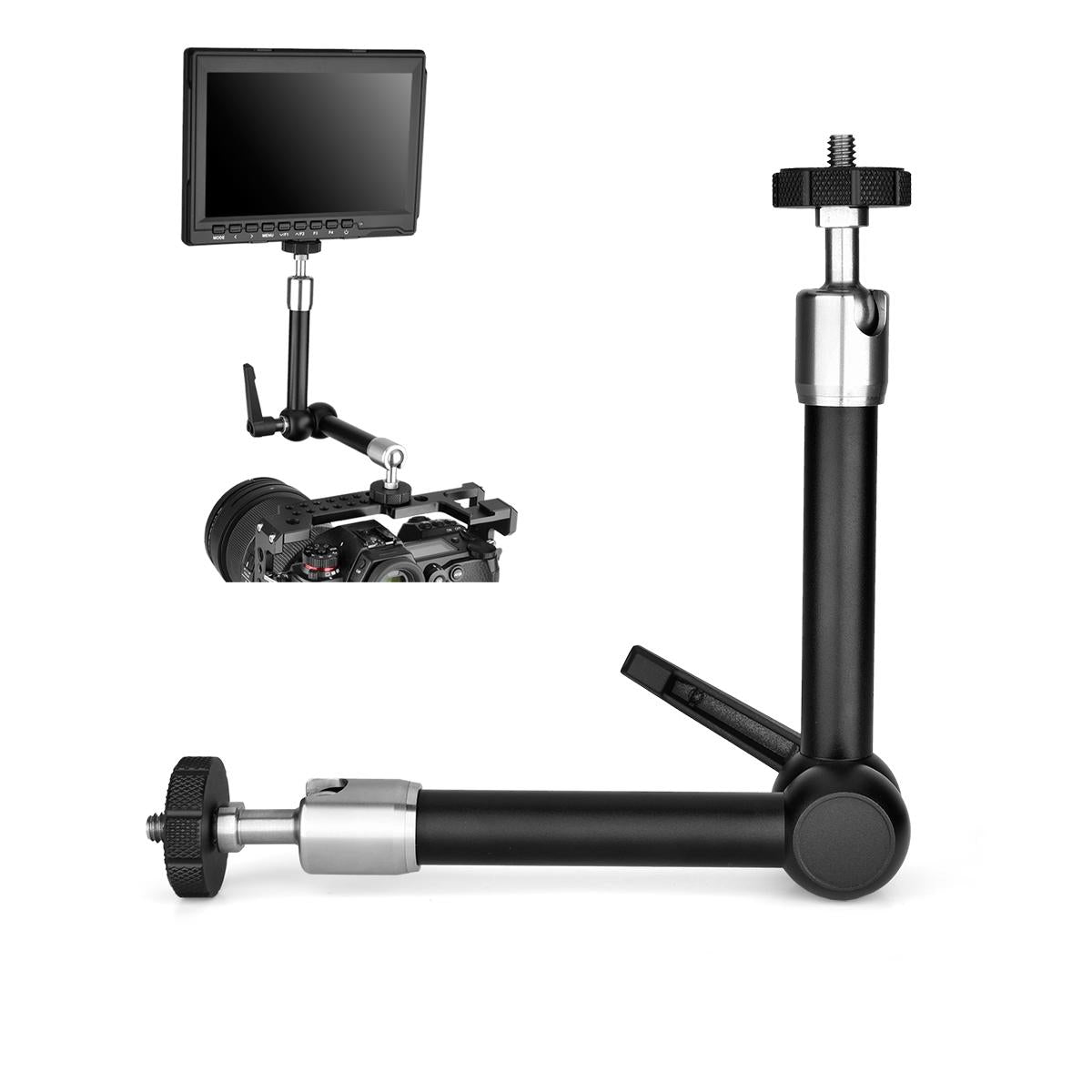 Flexible Articulating Arm - Adjustable Friction - Black