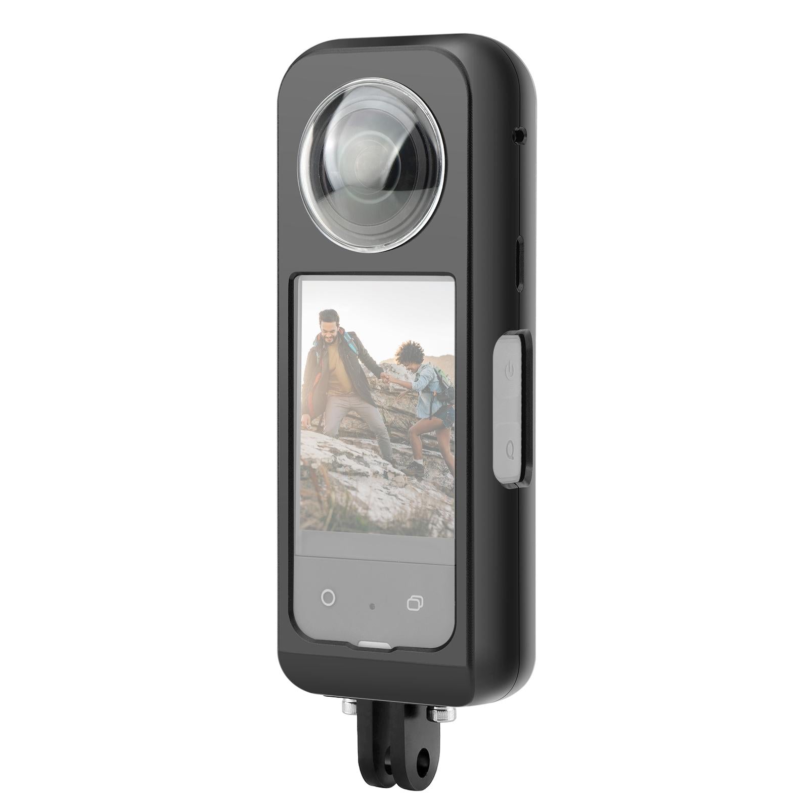 V562-B708UP-202503062050-00 Metal Protective Cage for Insta360 X3 with Lens Protector - Image 1
