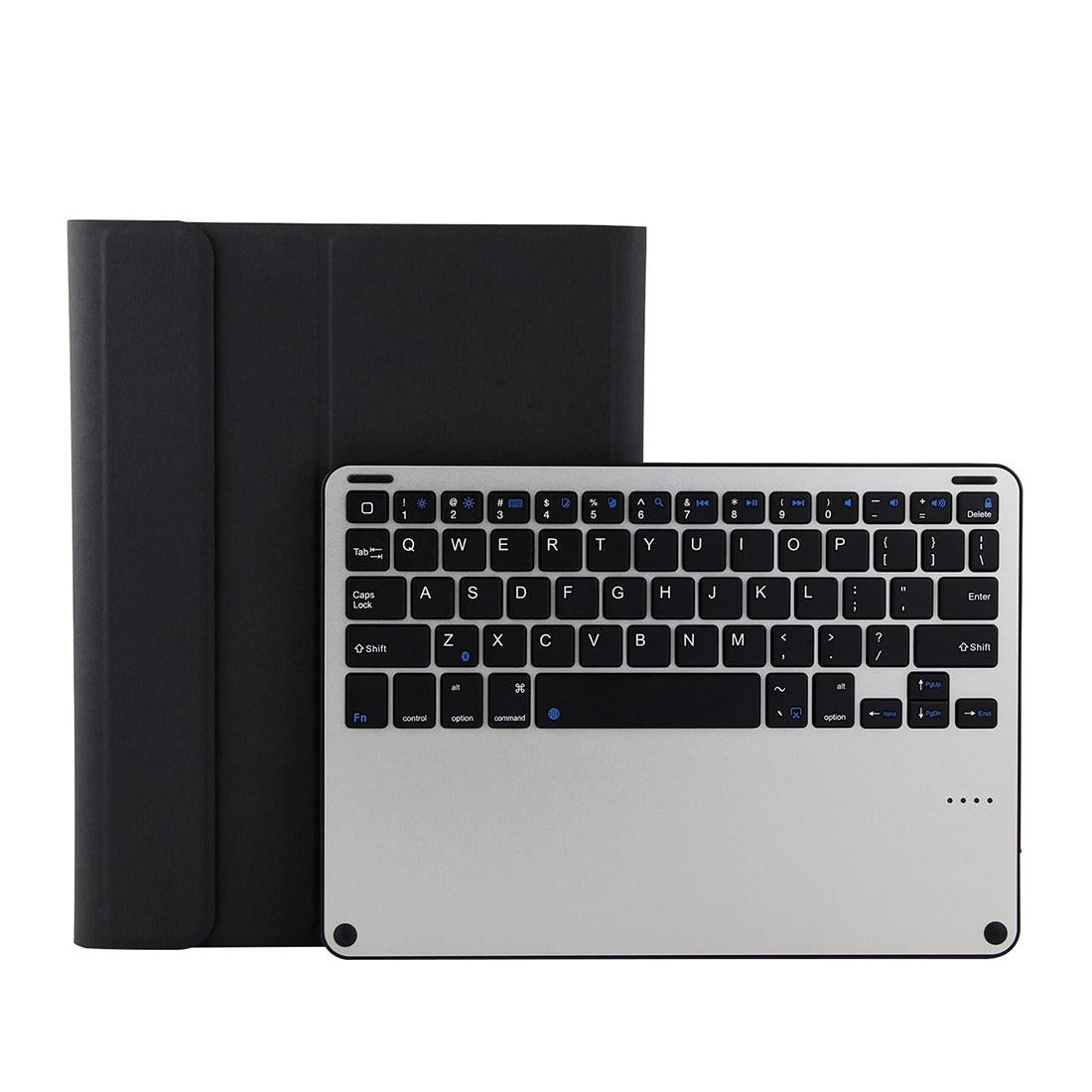 V562-B7359D6PI-202504291905-00 Bluetooth Keyboard & Tablet Case For Ipad Air / Pro 9.7 - Detachable Aluminum Alloy Imitation Cloth Sleep / Water Repellent - Black - Image 1