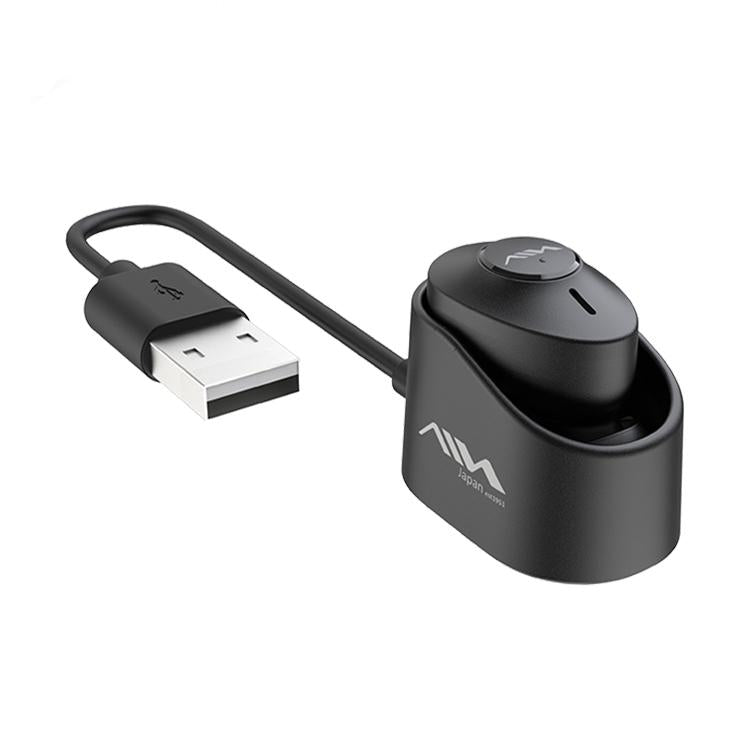 V562-B8080D6PI-226158-00 Wireless Bluetooth Earphone with Charging Box - Single - Black - Image 1
