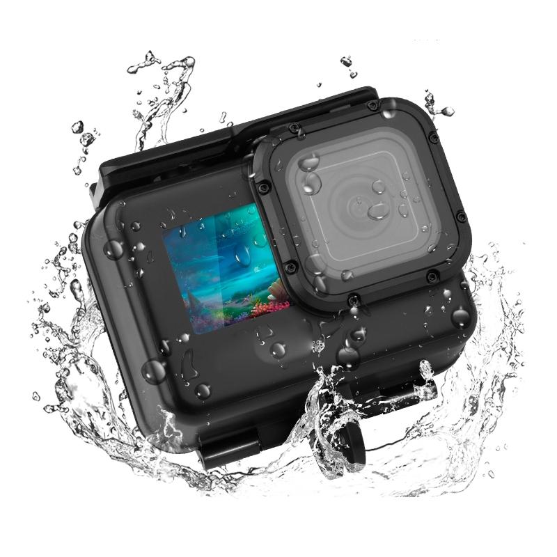 V562-B8111ACD-220631-00 Waterproof Housing Case for Gopro Hero10 / 9 with Mount and Screw - 50m - Image 1