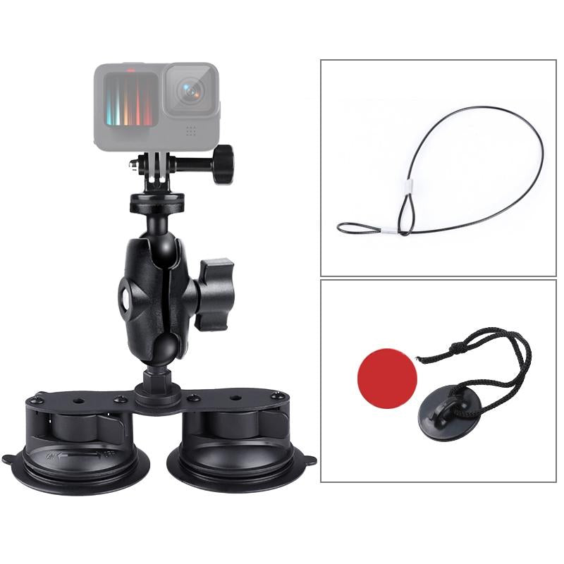V562-B8581ACD-202503031335-00 Steel Mount Holder with Tripod Adapter and Safety Buckle - Image 1