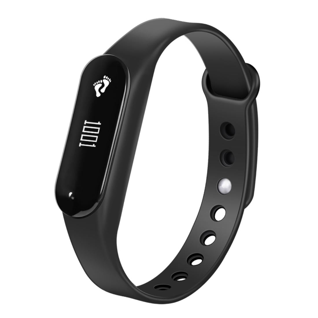 V562-B8630AC-202504252210-00 Bluetooth Smart Bracelet With Heart Rate Monitor And Sleep Tracker - Black - Image 1