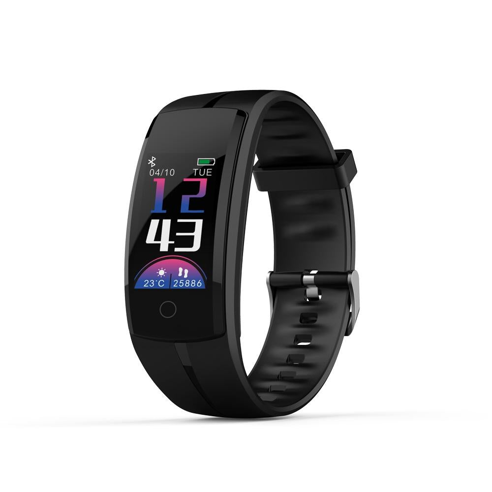 V562-B8740AC-202504252206-00 Waterproof Tft Smart Bracelet With Call / Heart / Sleep / Sedentary / Bp Monitoring - Black - Image 1
