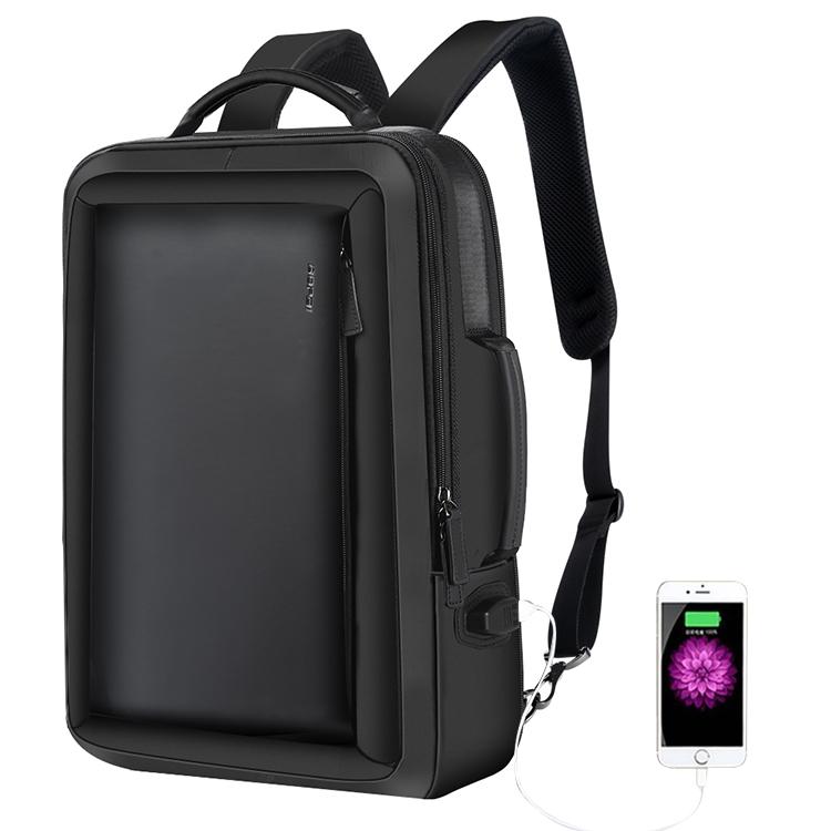 V562-B8956GO-202502281831-00 Large Capacity Business Laptop Backpack with Usb Port - Breathable & Stylish Black 30x12x44cm - Image 1