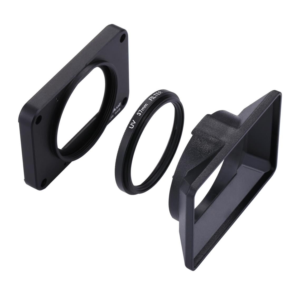 V562-B913UP-221694-00 Sony Rx0 / Rx0 Ii Front Panel with Uv Filter and Sunshade - Black - Image 1
