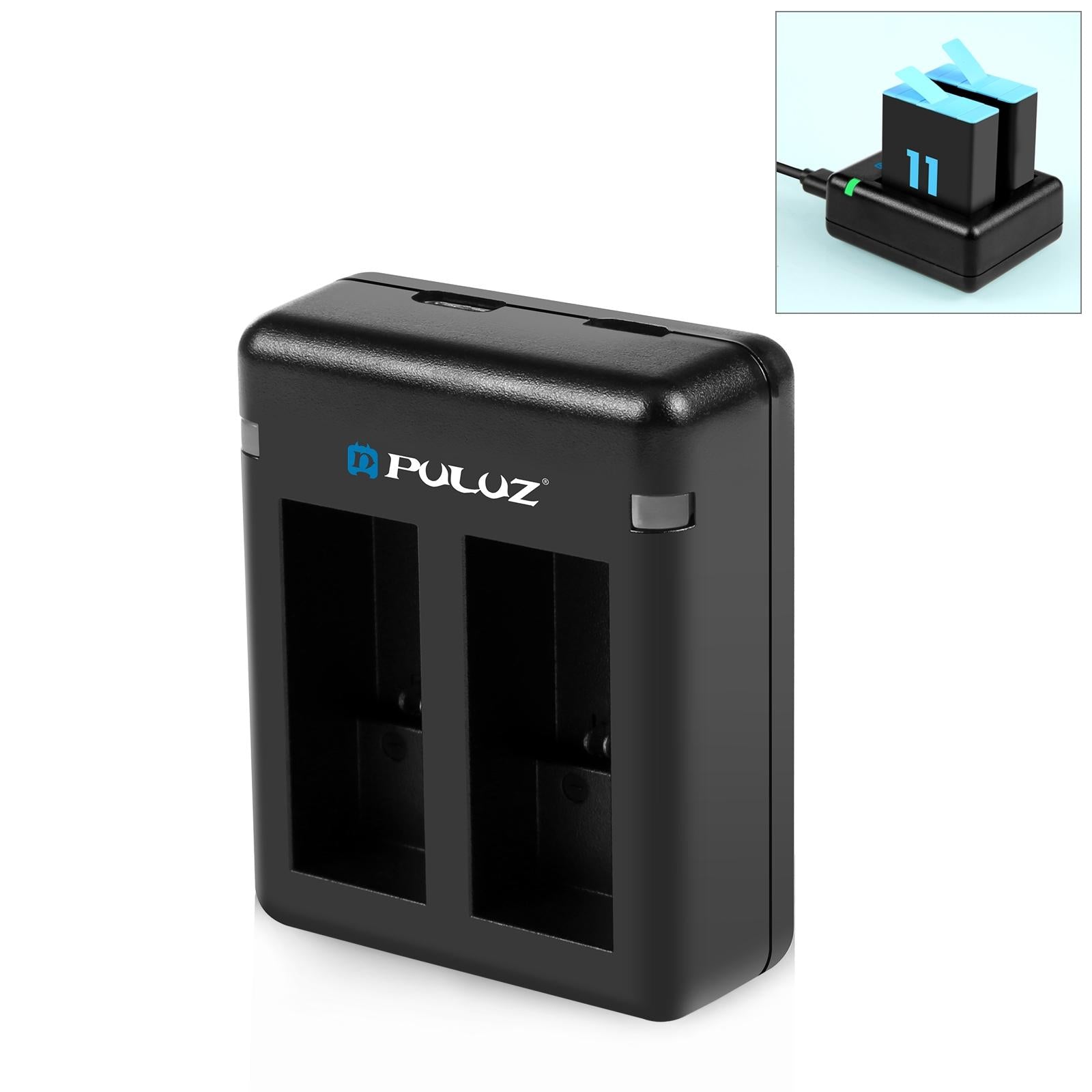 V562-B919UP-202502212310-00 Dual Usb Charger for Gopro Hero 9 / 10 / 11 / 12 - Dual Batteries - Image 1
