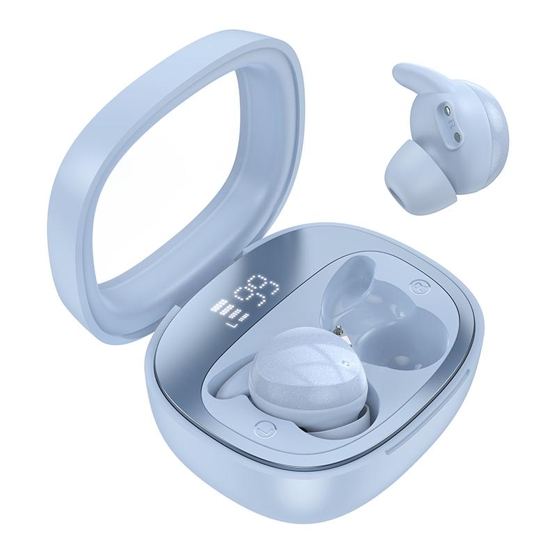 V562-C100145600ADE-202505261837-00 Wireless Sleep Earbuds by Hoco - True Bluetooth - Blue - Image 1