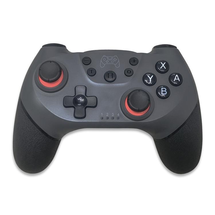 V562-C1003733060DBT-202503202000-00 Wireless 6-axis Gamepad for Nintendo Switch - Silver Gray - Image 1