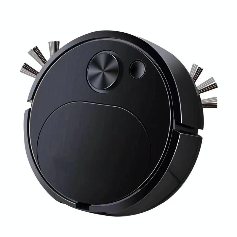 V562-C1006924060DBT-202503201815-00 Smart Usb Charging Robot Vacuum for Family Cleaning - Black - Image 1