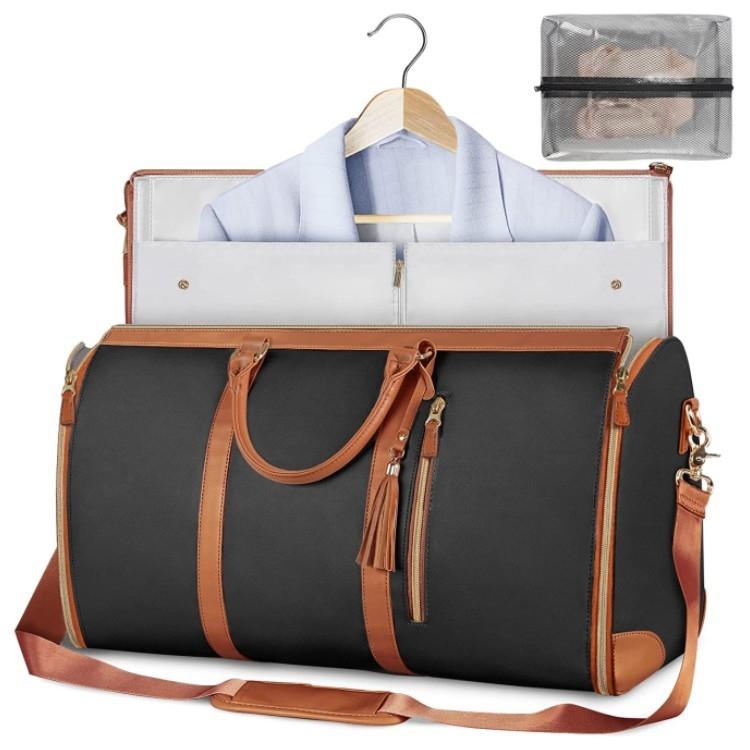 V562-C1007144060DBT-202503041405-00 Portable Fitness and Outdoor Storage Bag - Black - Image 1