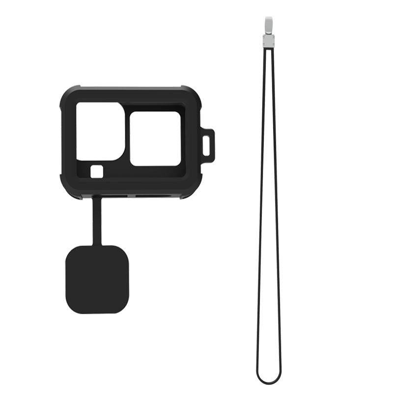 V562-C1017192060DBT-221847-00 Silicone Case for Gopro Hero10 / 9 - Liquid Finish - Black - Image 1