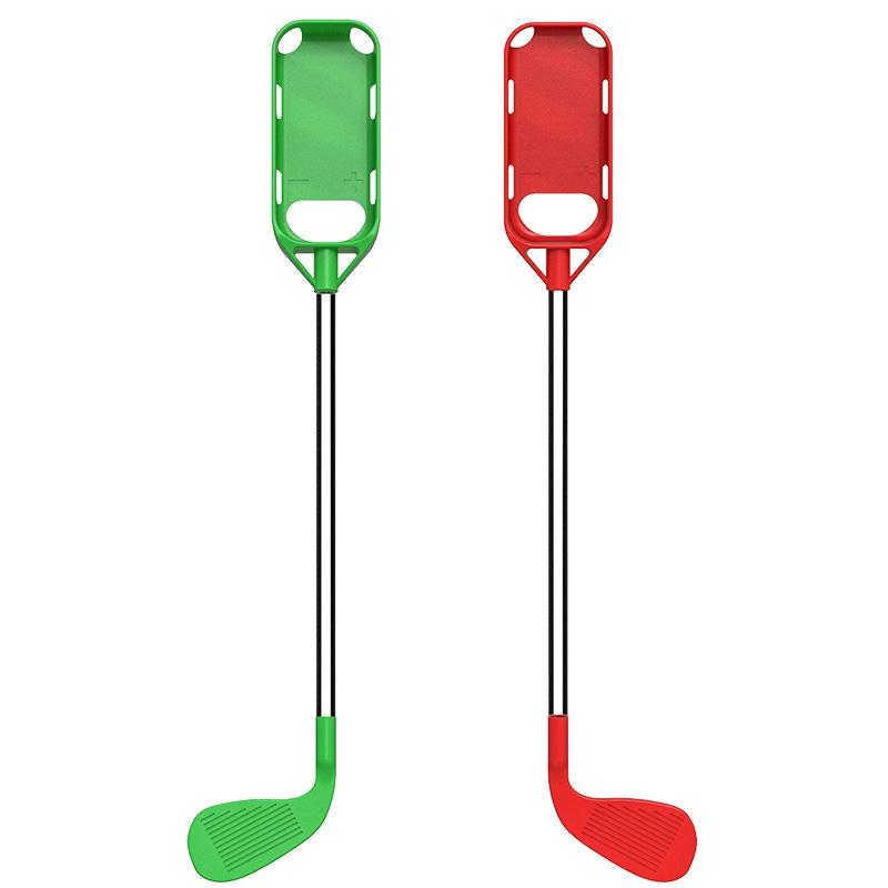 V562-C1023822750DBT-202503041805-00 Game-ready Golf Grips by Iplay Hbs - Switch Up your Game - Mario Red + Luigi Green - Image 1