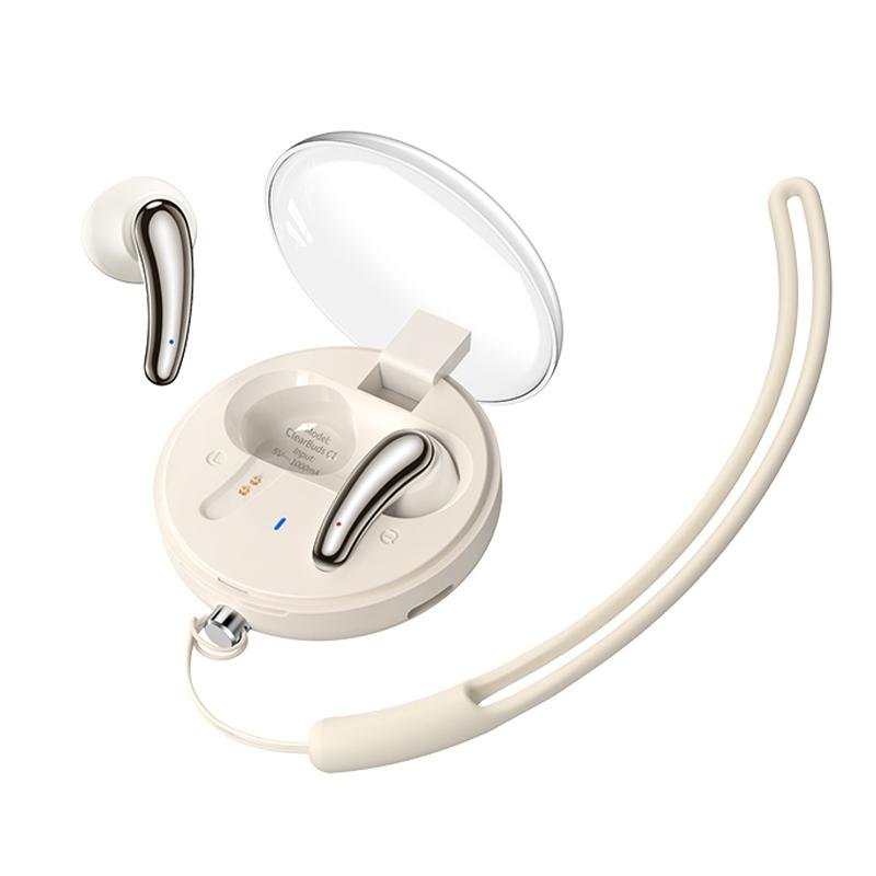 V562-C1026933060DBT-202505261835-00 Wireless In-ear Earphones with Low Delayed Bluetooth - Clearbuds C1 - Beige - Image 1
