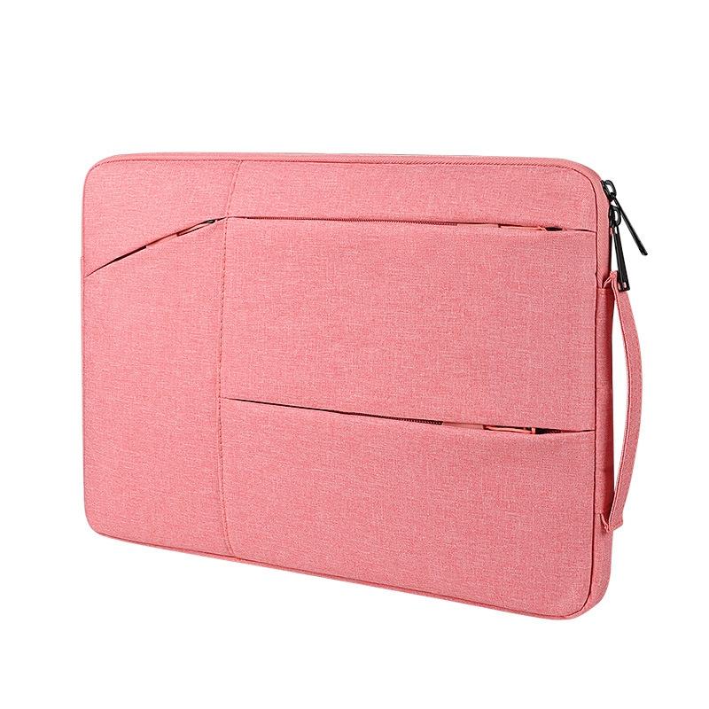 V562-C1028872060DBT-202504022031-00 13.3 Inch Waterproof Laptop Handbag with Shock-absorbing Capacity - Lady Pink - Image 1