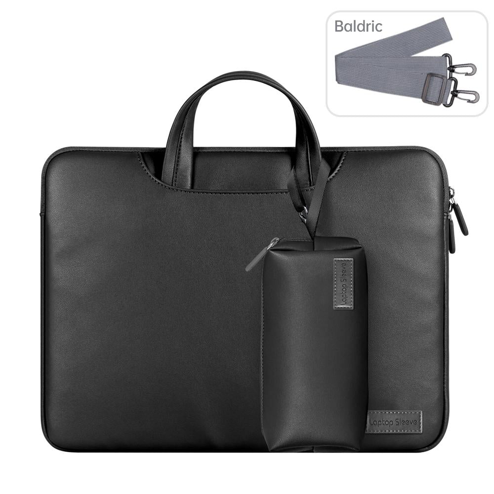V562-C103415400ADE-202502281921-00 13 / 14 Inch Waterproof Laptop Bag with Power Pack - Inner Bag - Black - Image 1