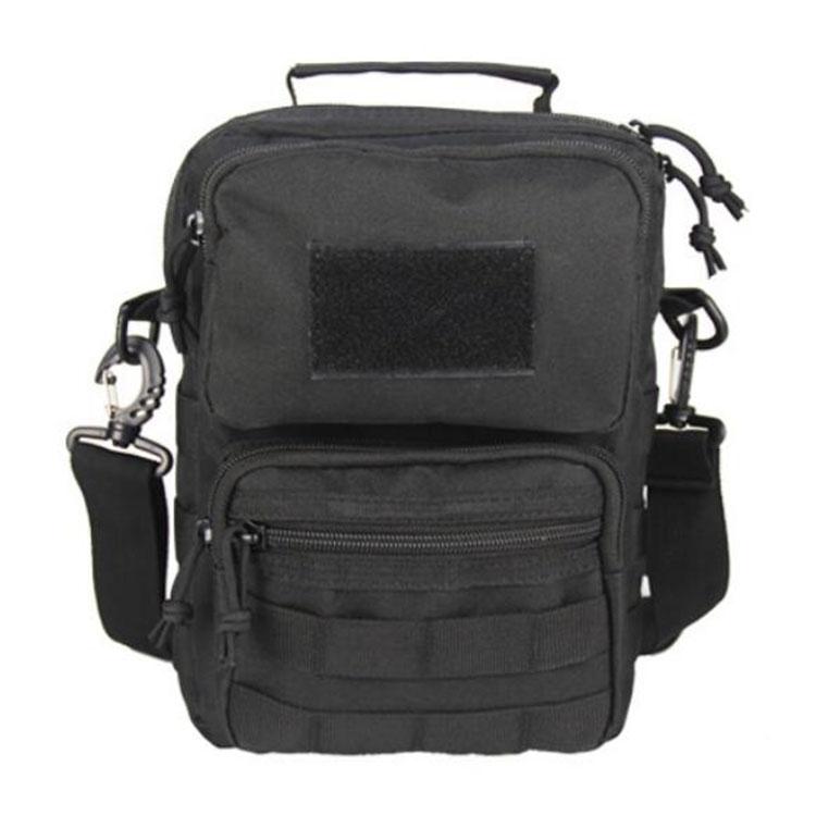 Waterproof Mountaineering Shoulder Bag Durable Outdoor Gear For Hiking And Camping - Black
