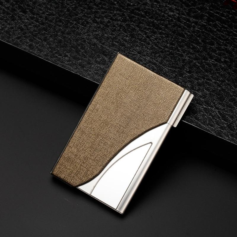 V562-C1036022750DBT-202503281925-00 Stainless Steel Business Card Case Large Capacity - Oracle Bronze - Image 1