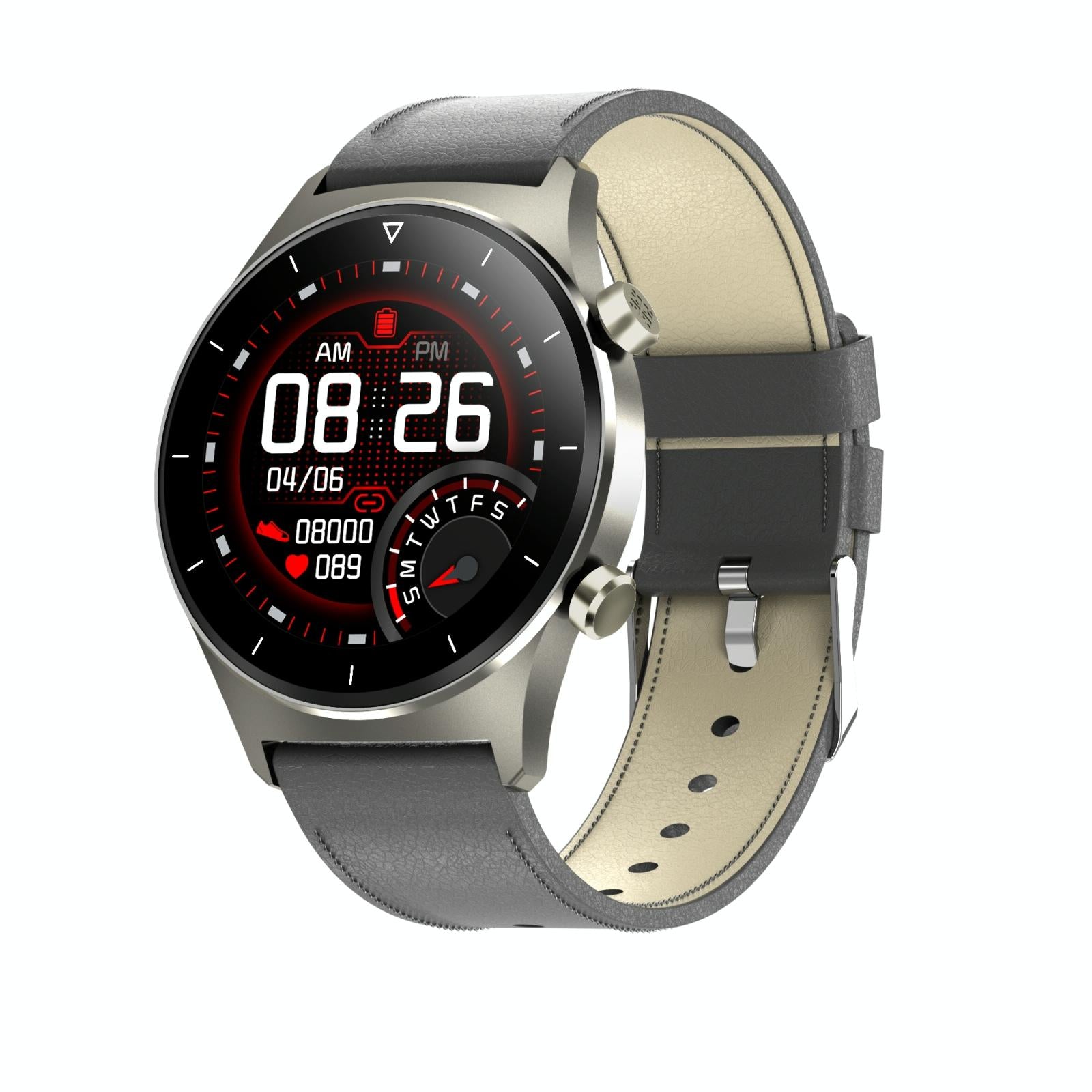 V562-C103683100AYS-202504171946-00 Waterproof Smart Watch With Heart / Bp / Oxygen / Sleep Monitoring - Ip68 - Gold - Image 1