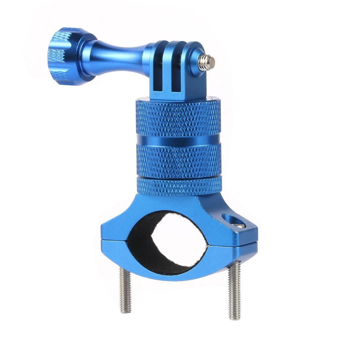 V562-C1044873730DBT-219458-00 Action Camera Bicycle Mounting Bracket - Aluminum Alloy Clip - Blue - Image 1