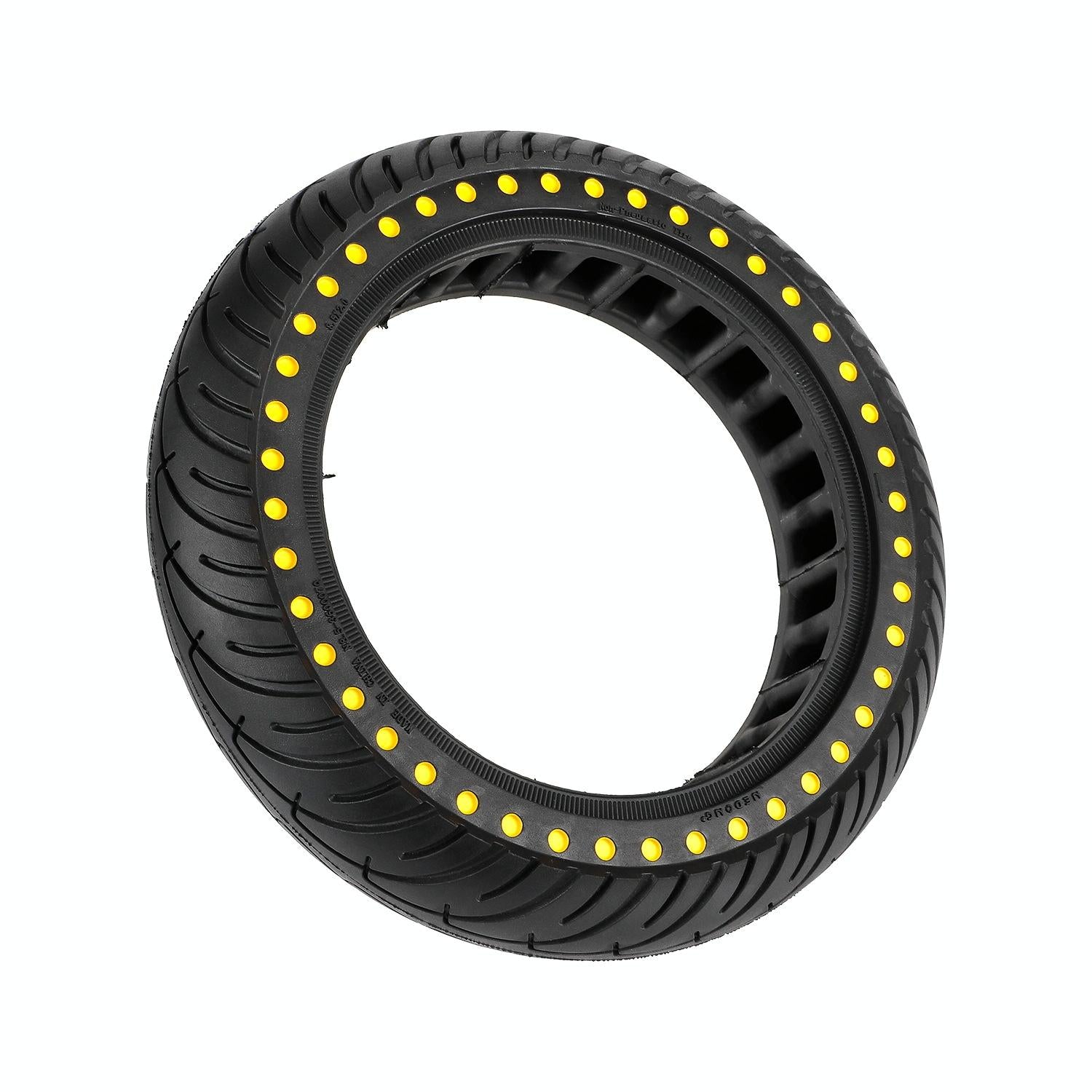 V562-C1052242060DBT-202505271235-00 Blue 8.5 Honeycomb Tire for Xiaomi M365 / M365 Pro / 1s - Yellow - Image 1