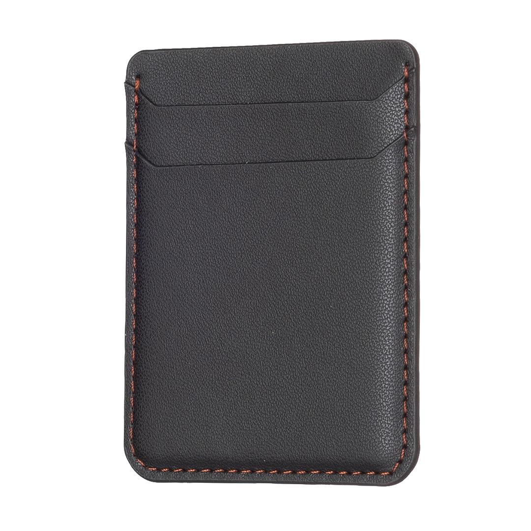 R20 Texture Card Bag Back Sticker For Mobile Phones - Black