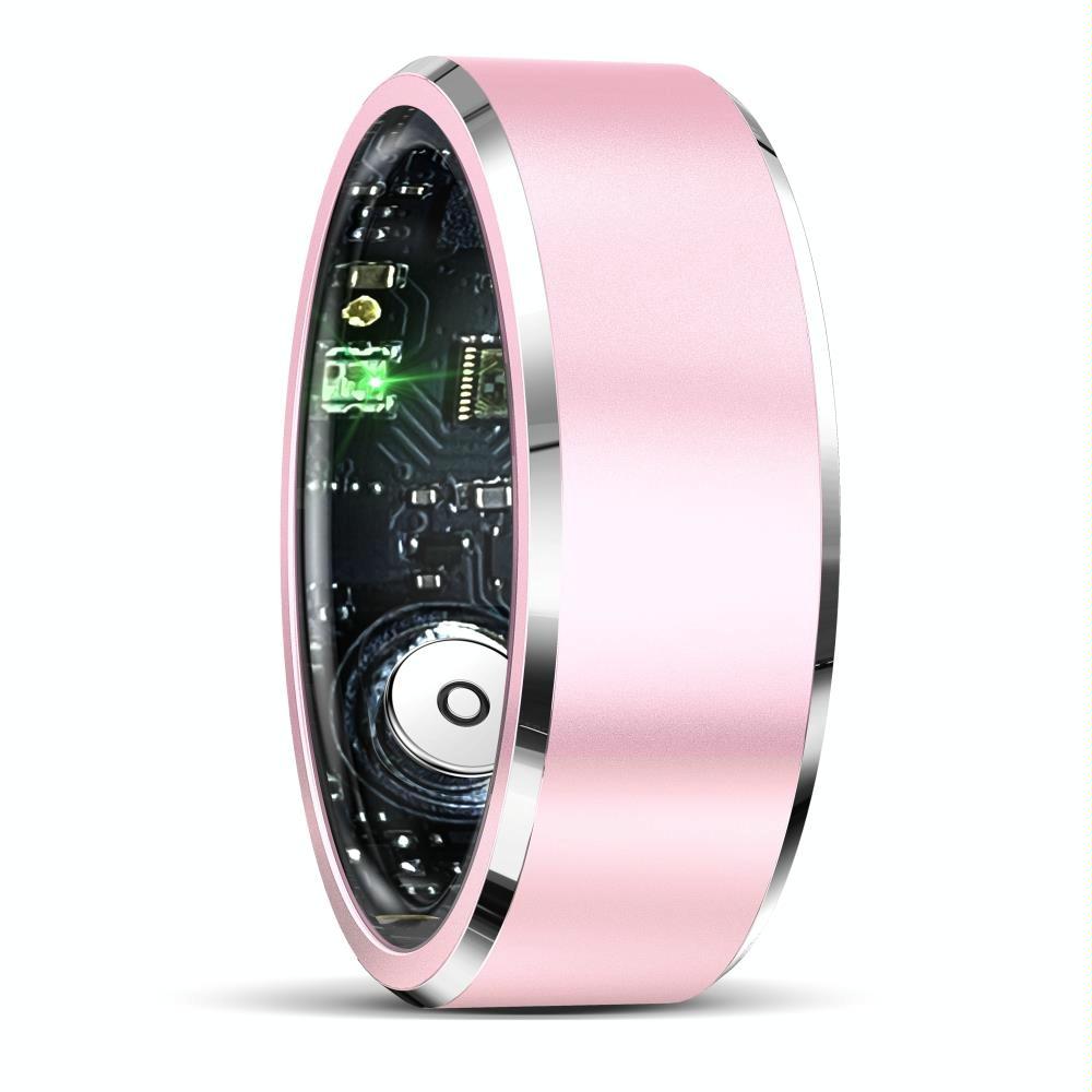 V562-C107896200AYS-202504281831-00 Smart Ring For Health Monitoring & Multiple Sports Modes - Size 10 - Pink - Image 1