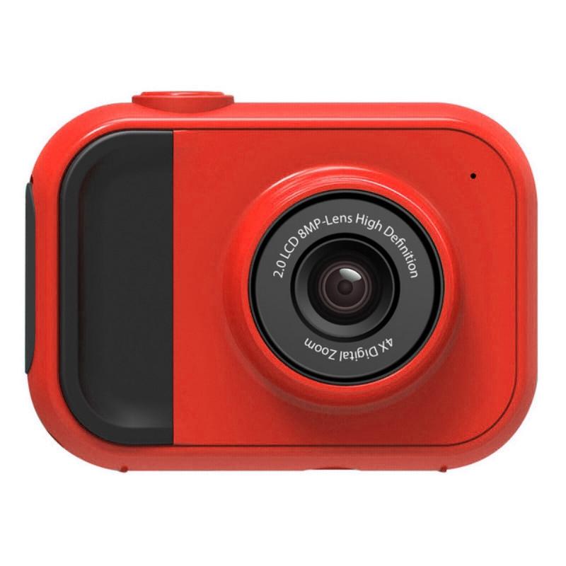 V562-C1097730240DBT-219432-00 Kids' Digital Camera with Wide Angle Lens - Built-in Memory - Red - Image 1