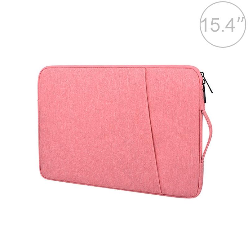 V562-C30579700ADE-202504022021-00 15.4 Inch Laptop Felt Sleeve Protective Case Carrying Bag - Pink - Image 1