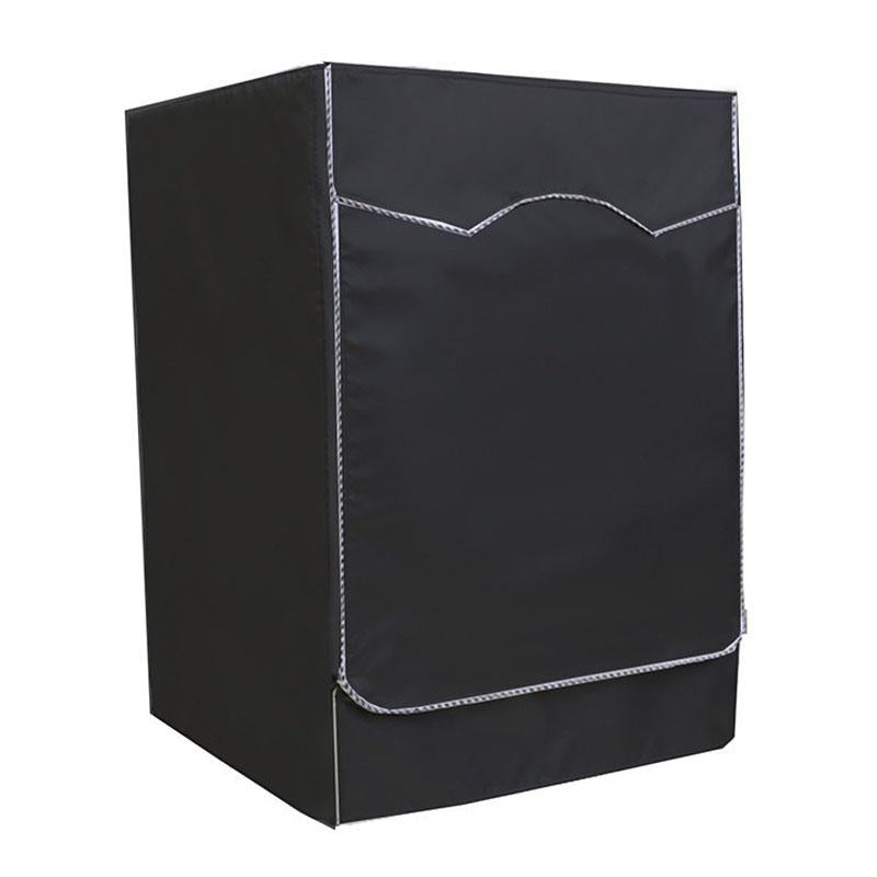 V562-C4076994060DBT-202503031705-00 Waterproof Dustproof Cover for 420d Roller Boiler Washing Machine - 60x53x85cm Size - Black - 69X84X100Cm - Image 1