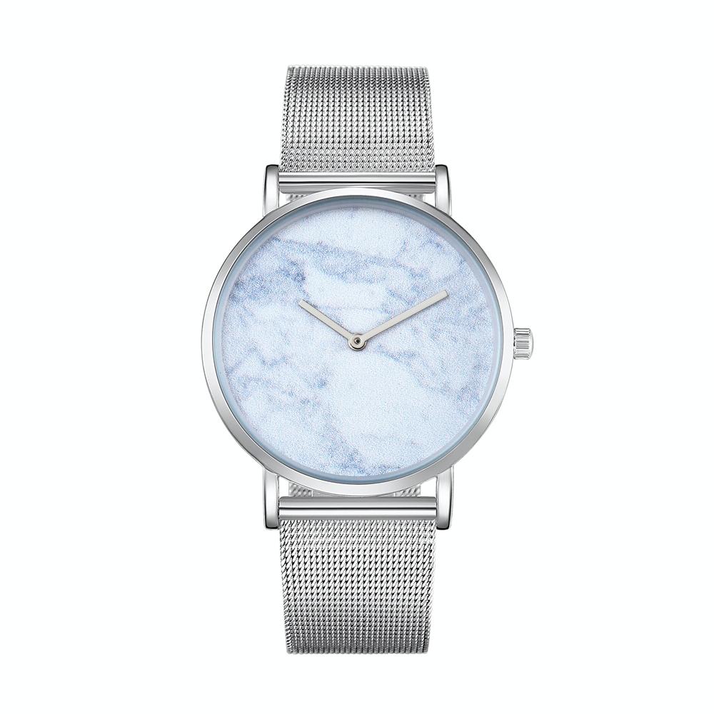 V562-C6370AW-202504171906-00 Stylish Men Quartz Watch with Stainless Steel Band - Round Dial Silver Alloy Case - Wa0736C - Image 1
