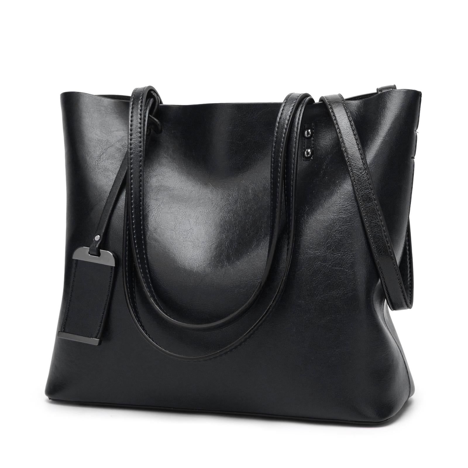 V562-D101298100ADE-202505191507-00 Stylish Pu Leather Women Crossbody Bag - Black - Image 1