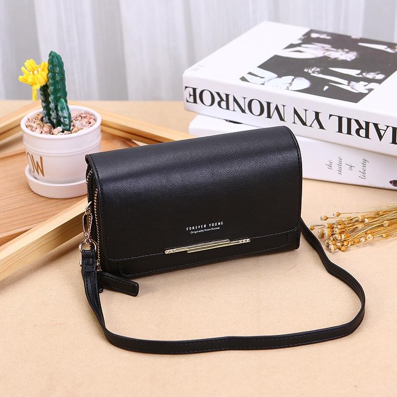 V562-D1014222750DBT-202505191547-00 Large Capacity Multi Function Women Wallet - Black - Image 1