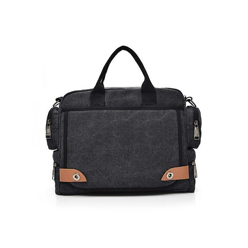 V562-D1056282060DBT-202505201311-00 Waterproof Outdoor Laptop Bag Single Shoulder - Mysterious Black - Image 1