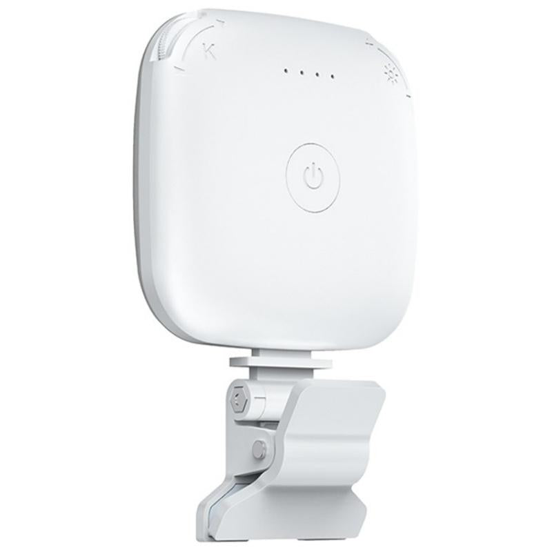 V562-D106666200AYS-202502241550-00 Portable Mini Clip-on Led Fill Light for Video Conferencing and Live Streaming - White - Image 1