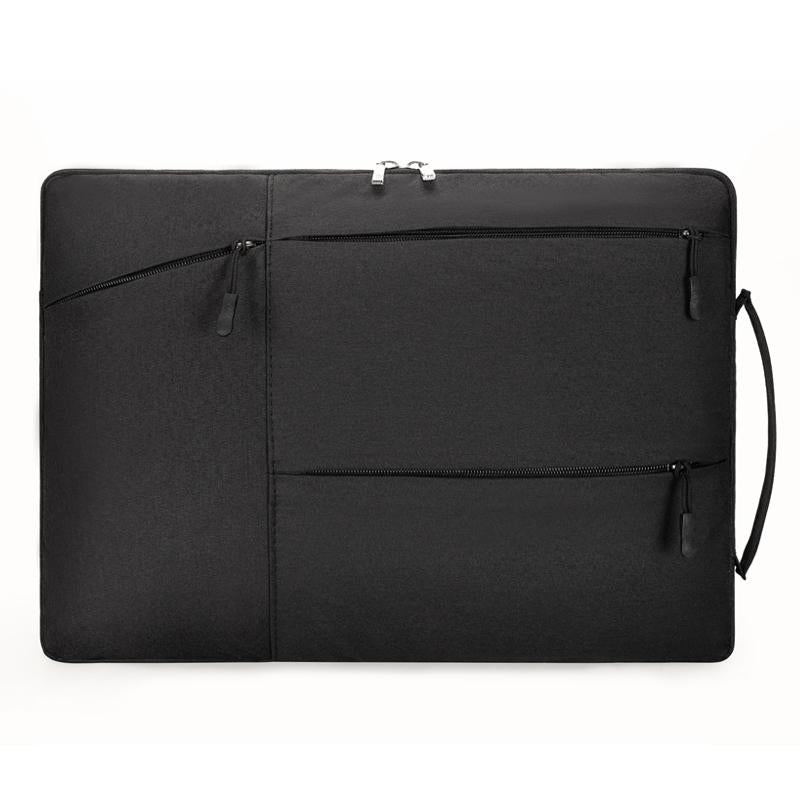 V562-D201383300ADE-202502282010-00 Portable Laptop Handbag - Fits 15.4-16 Inch - Casual Design - Black - Image 1