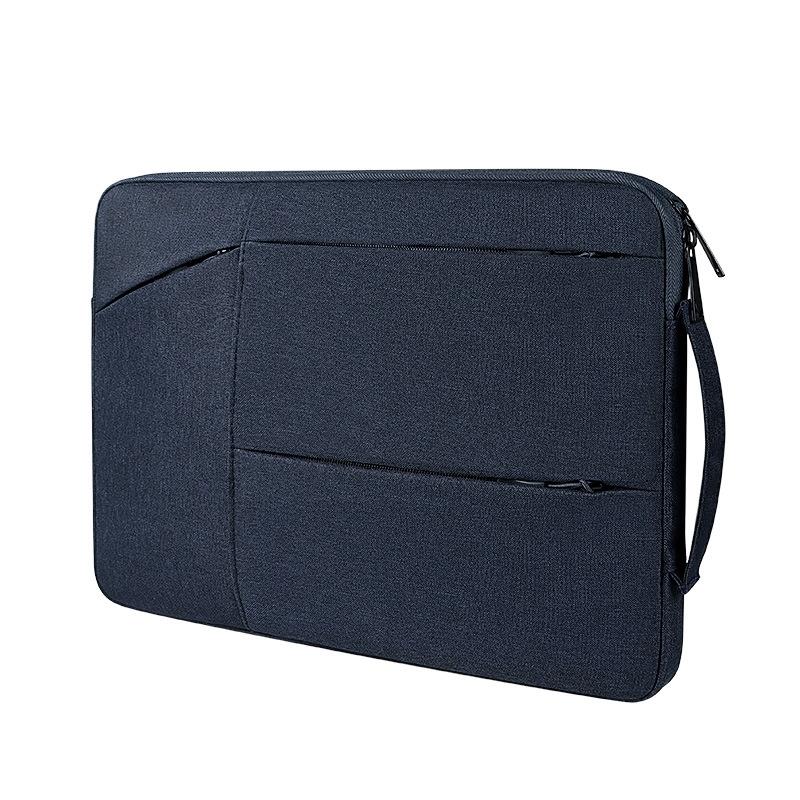 V562-D3028872060DBT-202504251811-00 Waterproof Laptop Handbag - 15.6 Inches Shock-absorbing & Large-capacity - Navy Blue - Image 1