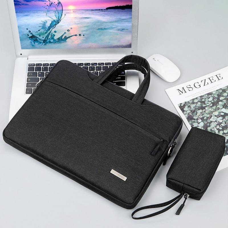 V562-D307722300ADE-202502282125-00 13.3 Inch Inner Bag with Power for Handbag and Laptop - Black - Image 1