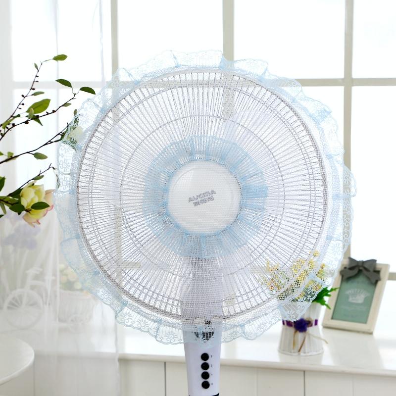 V562-E1023610040DBT-202503031721-00 Electric Fan Safety Net Cover - Anti-pinch Dustproof - Blue - Image 1