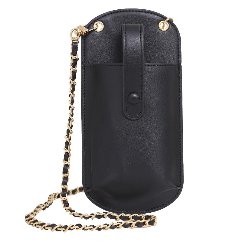 V562-E1046092060DBT-202505191717-00 Compact Cell Phone Crossbody Bag - Black - Image 1