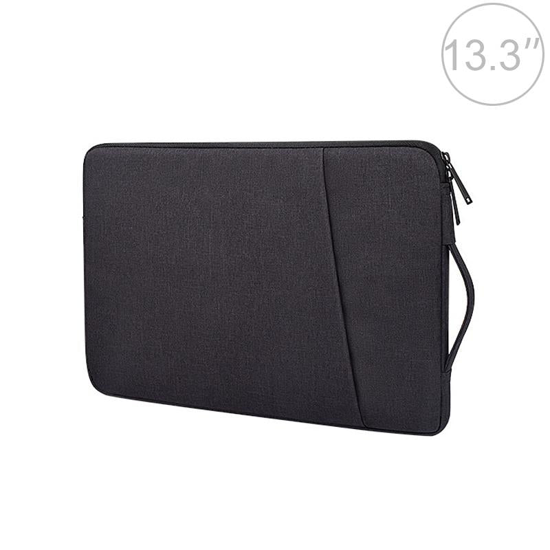 V562-E10579700ADE-202502281836-00 13.3 Inch Laptop Felt Sleeve Protective Case Carrying Bag - Black - Image 1