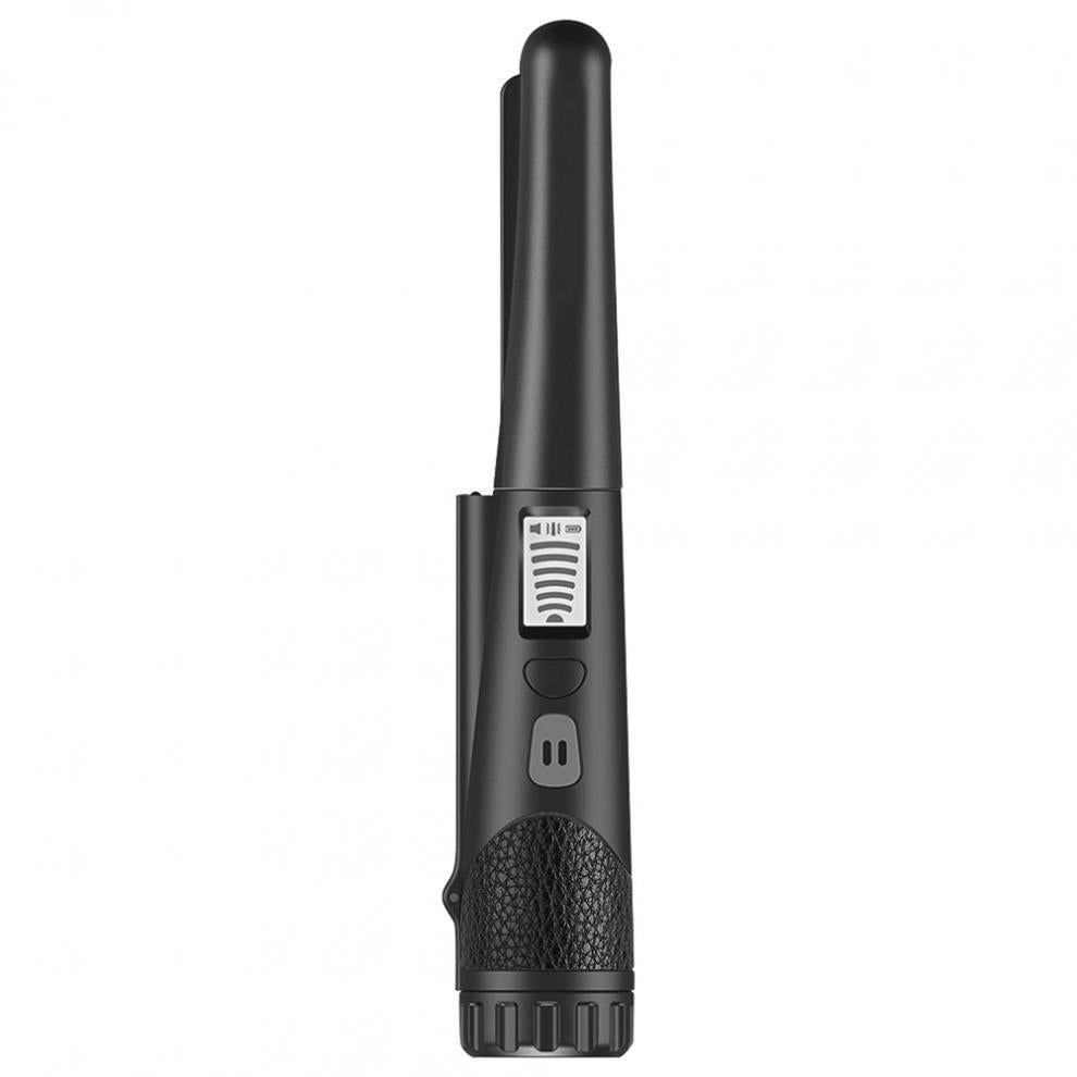 V562-E1083393060DBT-202505211922-00 Lcd Display Gold Treasure Hunter with Flashlight - Handheld Metal Detector Black - Black - Image 1