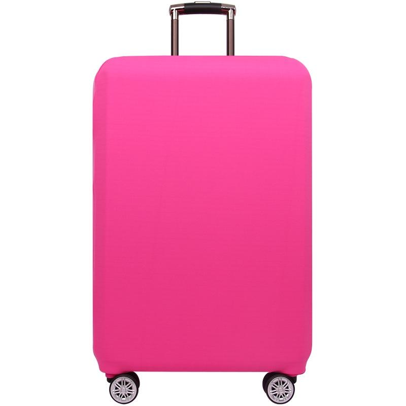 V562-E2021692060DBT-202502281630-00 Stretch Luggage Protective Cover - Durable & Dust-proof - Size m - Rose Red - Image 1