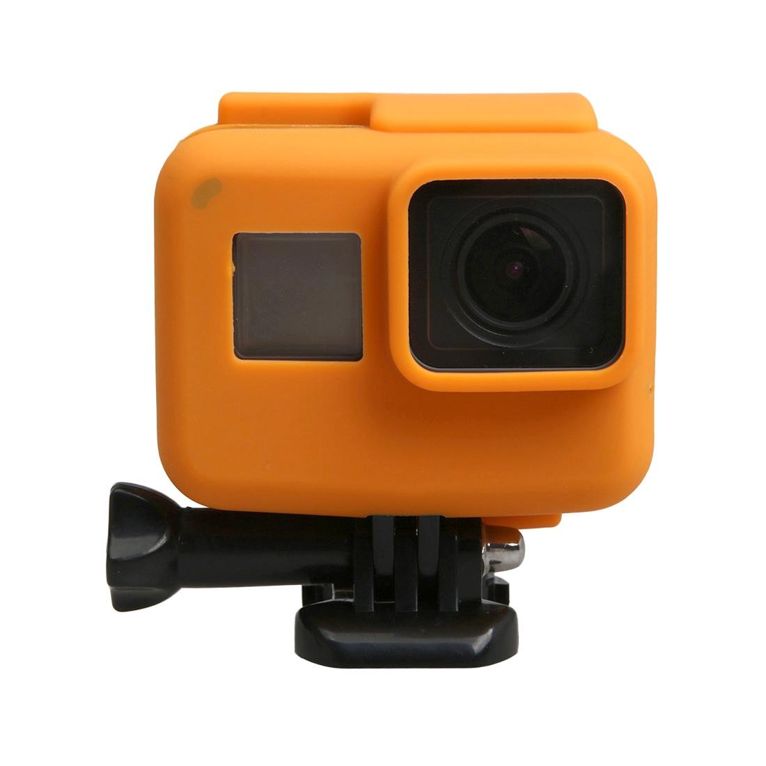 V562-E2350ACD-202502241310-00 Silicone Border Frame Mount for Gopro Hero5 - Protective Cover - Orange - Image 1