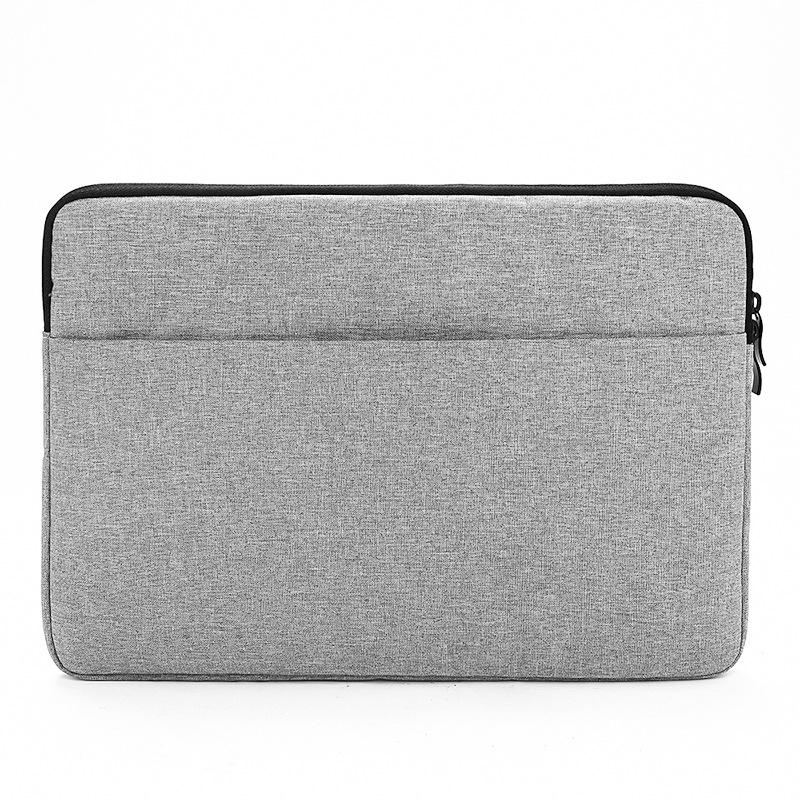 V562-E5078822060DBT-202502281936-00 Waterproof & Anti-vibration Inner Bag for 11-15.6 Laptops - Light Grey - Image 1